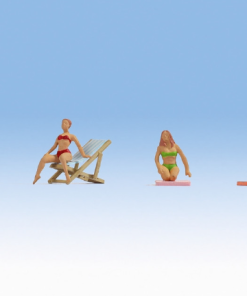 Noch 15851 Sunbathers (4) Figure Set (HO Gauge)