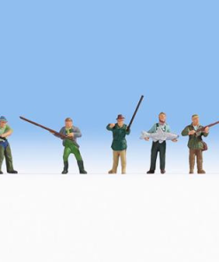 Noch 15892 Fishermen (6) Figure Set (HO Gauge)