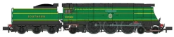 Dapol 2S-034-001D Class 7P6F Bulleid Streamlined Battle of Britain 4-6-2 21C164 "Fighter Command" in SR malachite green Dcc Fitted (N Gauge) Free Postage