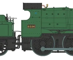 Dapol 2S-043-001 Class 63xx Mogul 2-6-0 6336 in GWR green with great western lettering Dcc Ready (N Gauge) Free Postage