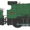 Dapol 2S-043-002S Class 63xx Mogul 2-6-0 6385 in GWR green with shirtbutton emblem Dcc Sound (N Gauge) Free Postage