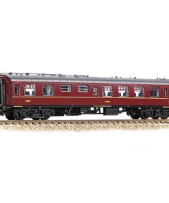 Graham Farish 374-112 BR Mk1 RMB Restaurant Miniature Buffet WCRC Maroon (N Gauge)