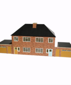 ATD Models ATD002 1950s Semi Detached House Card Kit (OO Gauge)