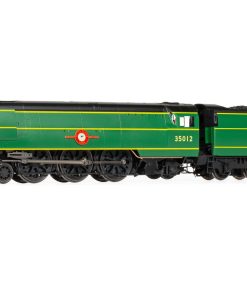 Hornby R3860 BR, Merchant Navy Class, 4-6-2, 35012 'United States Lines' - Era 4 Dcc Ready 8 Pin Socket (OO Gauge) Free Postage
