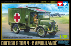 Tamiya 32605 British 2t 4x2 Ambulance (1:48)