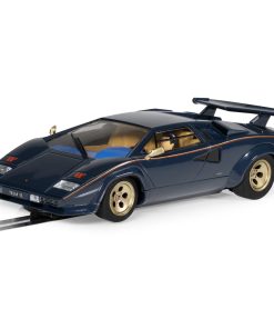Scalextric C4411 Lamborghini Countach - Blue + Gold