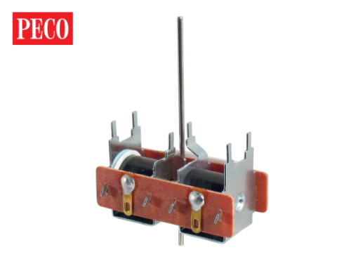 Peco PL-10E Turnout Motor with Extended Operating Pin (Multiple Scales)