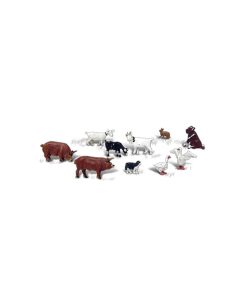 Scenic Accents WA2202 Barnyard Animals (N Gauge)