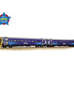 Graham Farish 371-851 Class 158 2-Car DMU 158711 ScotRail Saltire Dcc Ready (N Gauge)