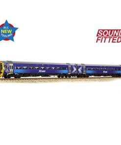 Graham Farish 371-851SF Class 158 2-Car DMU 158711 ScotRail Saltire Dcc Sound (N Gauge)