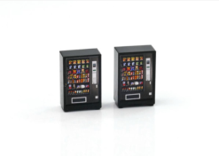 Alternative view of Gaugemaster Structures GM473 Vending Machines 2pcs Pre-Built (OO Gauge)