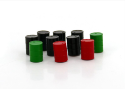 Alternative view of Gaugemaster Structures GM493 Barrels 10pcs Pre-Built (OO Gauge)