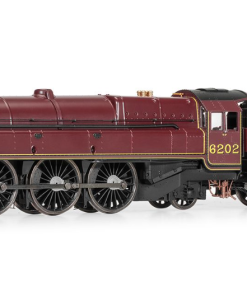 Hornby R30134 LMS, Princess Royal Class 'The Turbomotive', 4-6-2, 6202 - Era 3 Dcc Ready (OO Gauge)