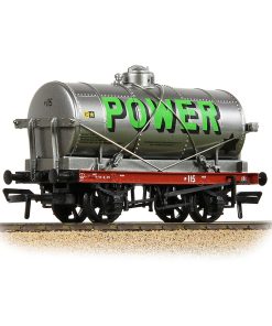 Bachmann Branchline 37-686 14T Tank Wagon 'Power' Silver (OO Gauge)