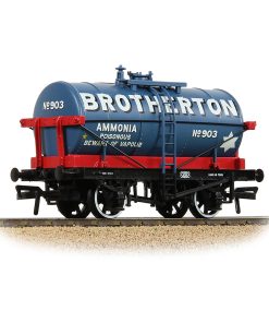 Bachmann Branchline 37-690 14T Tank Wagon 'Brotherton' Blue (OO Gauge)