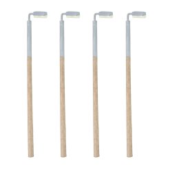Bachmann Branchline 44-592 Sleeved Street Lamp Posts Pack of 4 (OO Gauge)
