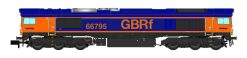 Revolution Trains RT-N66-GB-795 Class 66795 "Bescot LDC" in GBRF Livery Dcc Ready (N Gauge)