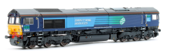 Revolution Trains RT-N66-DR-404 Class 66404 in DRS Compass Livery Dcc Ready (N Gauge)