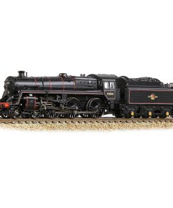 Graham Farish 372-729 BR Standard 5MT with BR1 Tender 73050 BR Lined Black (Late Crest) Dcc Ready (N Gauge)