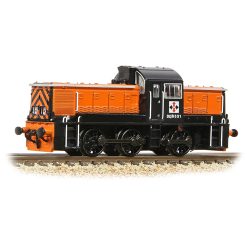 Graham Farish 372-954 Class 14 D2/9531 NCB British Oak Orange & Black Dcc Ready (N Gauge)