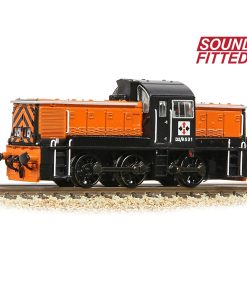 Graham Farish 372-954SF Class 14 D2/9531 NCB British Oak Orange & Black (N Gauge)