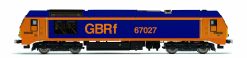 Hornby R30372 GBRf, Class 67, Bo-Bo, 67027 - Era 11 Dcc Ready 21 Pin Socket (OO Gauge)