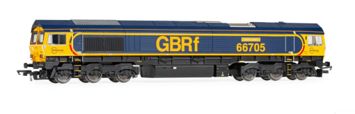 Hornby R30334 GBRf, Class 66, Co-Co, 66705 'Golden Jubilee' - Era 11 Dcc Ready 21 Pin Socket (OO Gauge)
