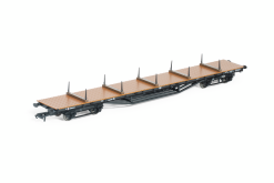 Hornby R60203 BR, YMO 'Salmon' Bogie Wagon - Era 6 (OO Gauge)