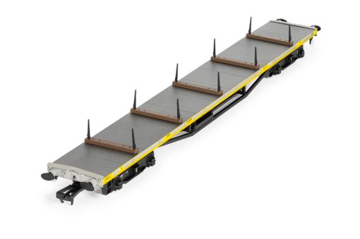 Hornby R60204 BR, YMA 'Salmon' Bogie Wagon - Era 7 (OO Gauge)