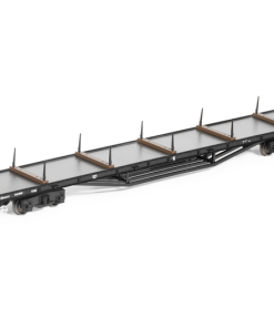 Hornby R60205 BR, YMO 'Salmon' Bogie Bolster Wagon - Era 7 (OO Gauge)