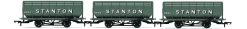 Hornby R60254 Stanton Ironworks 20T Coke Hopper Wagon Triple Pack Era 3 (OO Gauge)