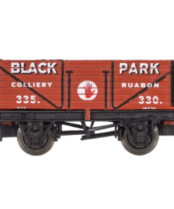 Dapol 2F-071-086 7 Plank Wagon Black Park Ruabon 330 With Coal Load (N Gauge)