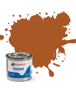 Humbrol Enamel No 009 Tan Gloss Tinlet (14ml)