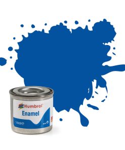 Humbrol Enamel No 014 French Blue Gloss Tinlet (14ml)