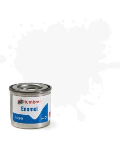 Humbrol Enamel No 022 White Gloss Tinlet (14ml)
