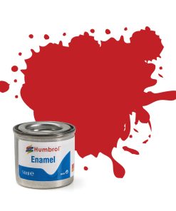 Humbrol Enamel No 220 Italian Red Gloss Tinlet (14ml)