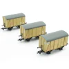 ACCURASCALE ACC2050 SR D1479 BANANA VAN - MODIFIED SR LIVERY (1936 TO MARCH 1941) - TRIPLE PACK 2 (OO Gauge)