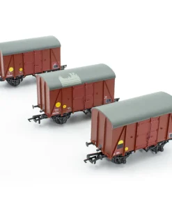 ACCURASCALE ACC2056 SR TADPOLE EX-D1479 BANANA VAN - BRITISH RAILWAYS DEPARTMENTAL - TRIPLE PACK (OO Gauge)