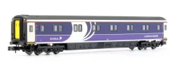 Dapol 2P-006-007 Mk 3 SLEP sleeper pantry 10666 in ScotRail "Caledonian Sleeper" livery (N Gauge)