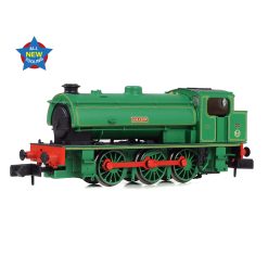 EFE Rail E85504 WD Austerity Saddle Tank 'Amazon' National Coal Board Lined Green Dcc Ready (N Gauge)