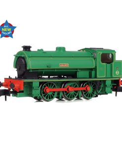 EFE Rail E85504 WD Austerity Saddle Tank 'Amazon' National Coal Board Lined Green Dcc Ready (N Gauge)