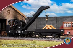 Oxford Rail OR76SCS2001 Standard Cowans Sheldon 15t Crane BR Stewarts Lane DS316 (OO Gauge)