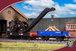 Oxford Rail OR76SCS2002 Standard Cowans Sheldon 15t Crane LNER Sunderland 901628 (OO Gauge)