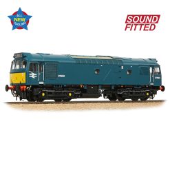Bachmann Branchline 32-333SF Class 25/3 D7660 BR Blue Small Yellow Panels Dcc Sound (OO Gauge)