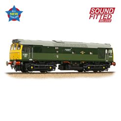 Bachmann Branchline 32-334SFX Class 25/3 D7672 'Tamworth Castle' BR Two-Tone Green Full Yellow Ends Dcc Sound Deluxe (OO Gauge)