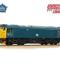 Bachmann Branchline 32-340ASFX Class 25/1 25057 BR Blue Dcc Sound Deluxe (OO Gauge) Free Postage