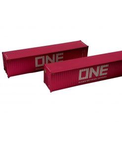 Dapol 2F-028-115 40ft Containers 'ONE Weathered (Pack of 2) (N Gauge)