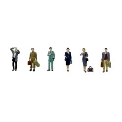Bachmann Branchline 36-443 Post-War Era Figures Set C (OO Gauge)