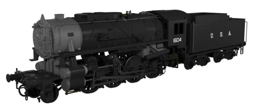 Rapido Trains 926501 USATC S160 No.1604 Dcc Sound (OO Gauge) Free Postage