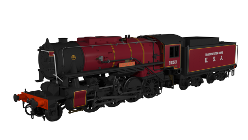 Rapido Trains 926508 USATC S160 No.2253′ Omaha’ (as preserved) Dcc Sound (OO Gauge) Free Postage